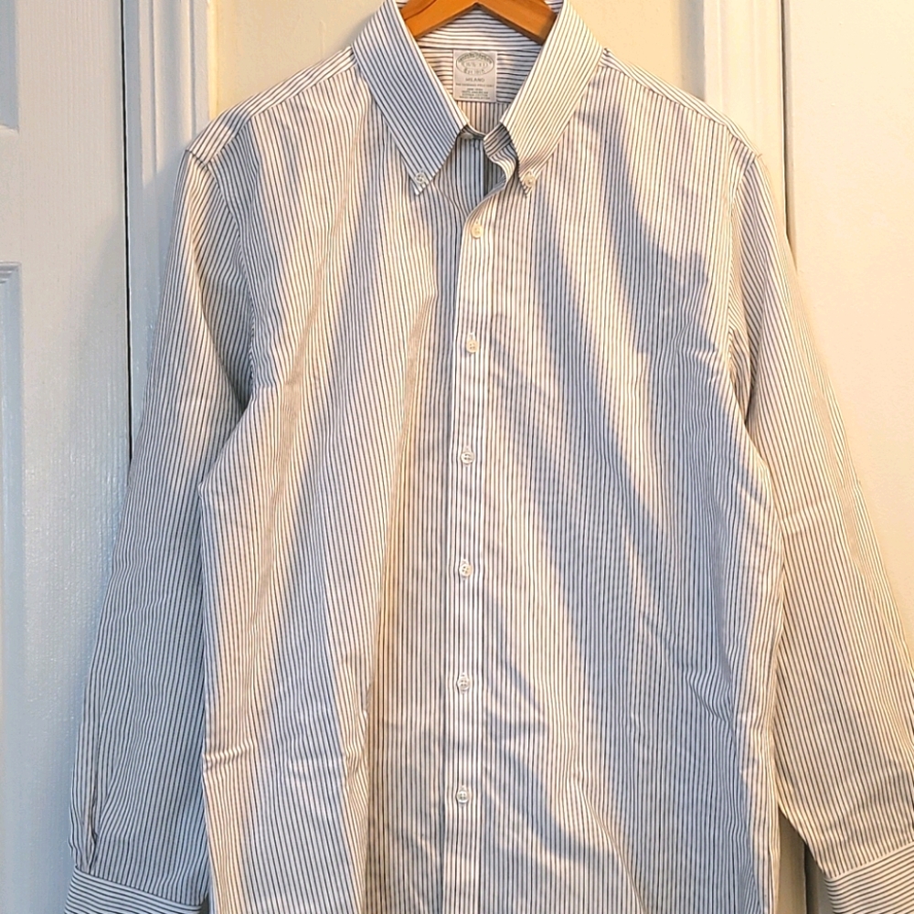 Brooks Brothers Milano Button Down Shirt